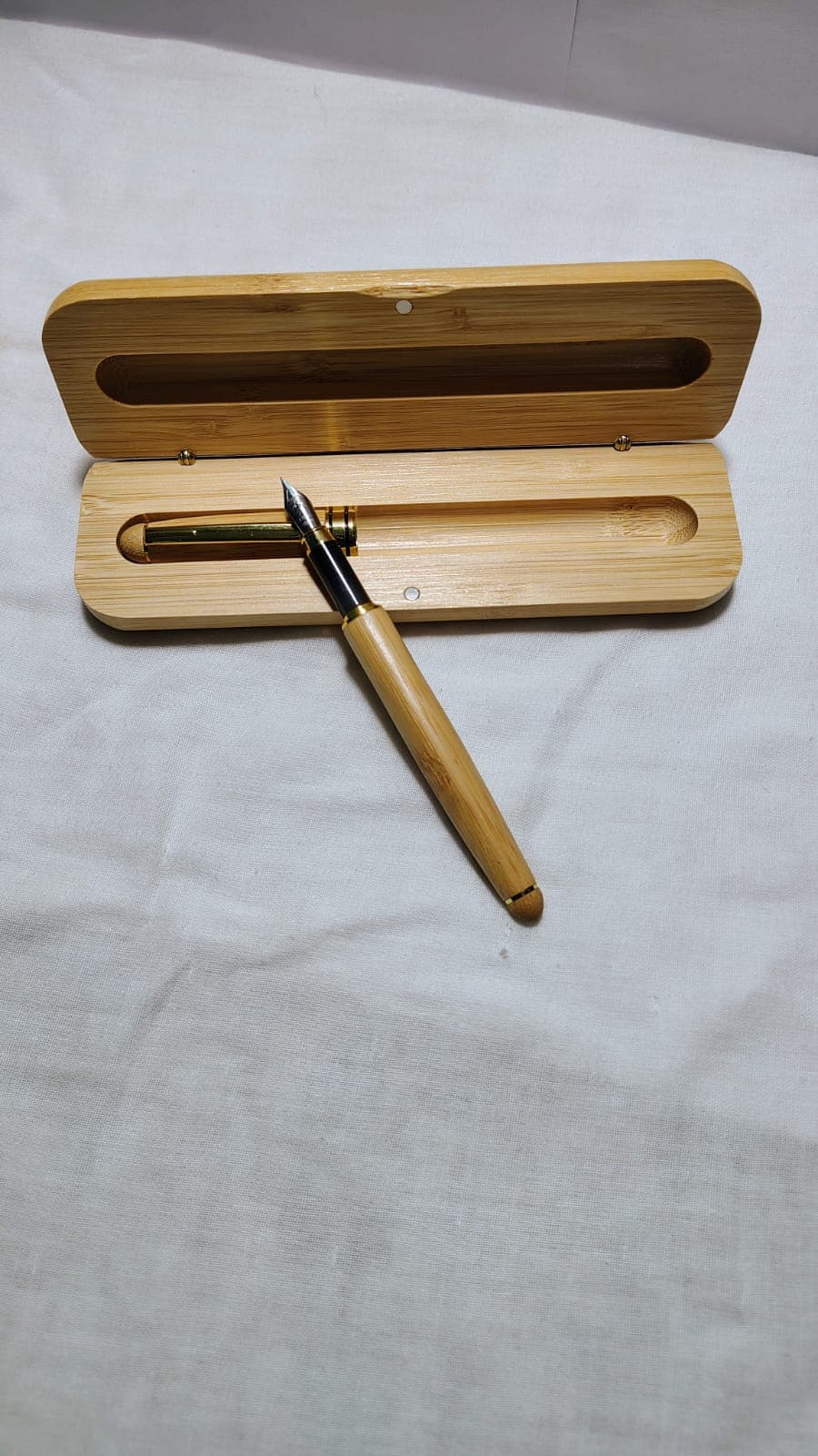 Premium Bamboo Ink Pen with Box