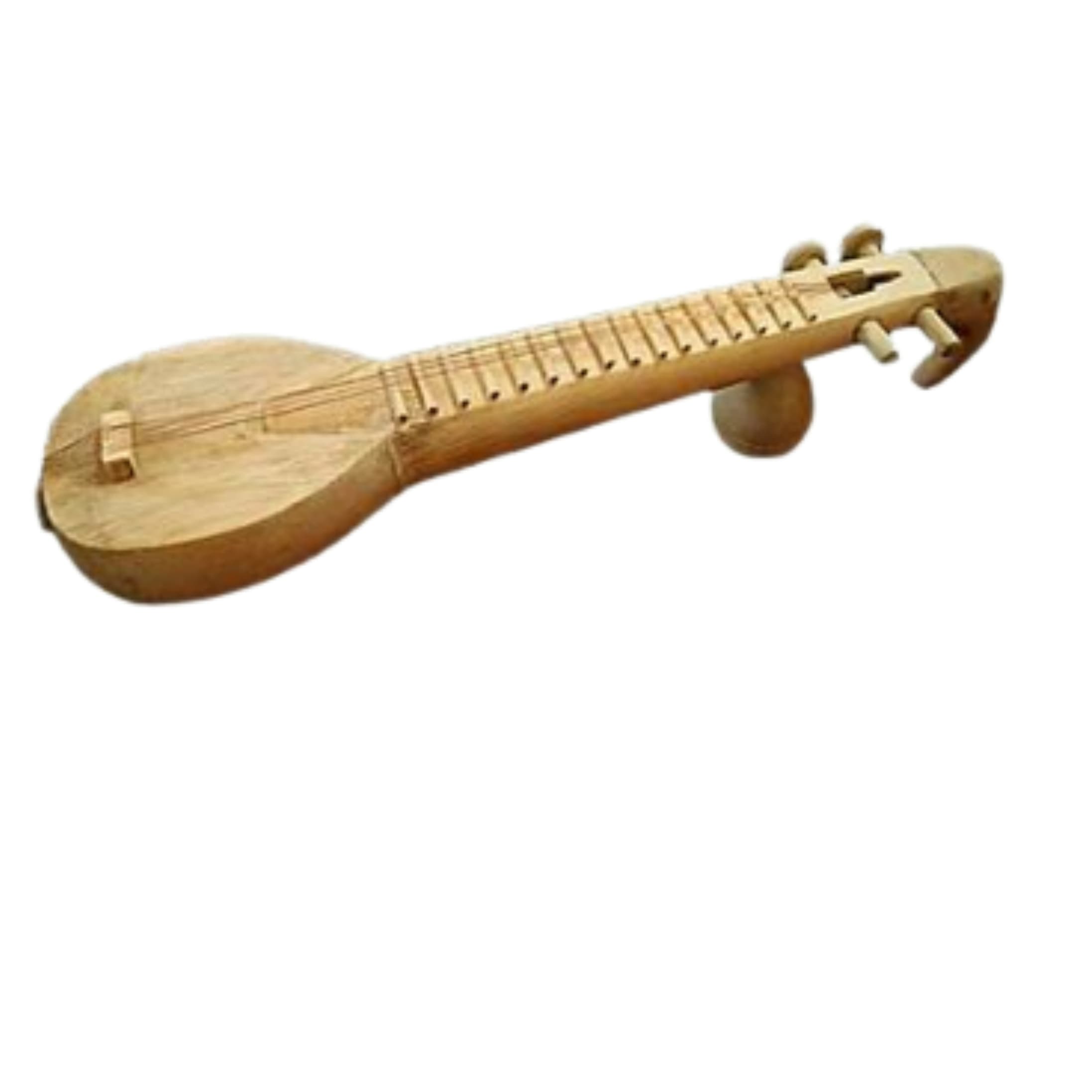 Bamboo Veena (3" X 4" X 9")