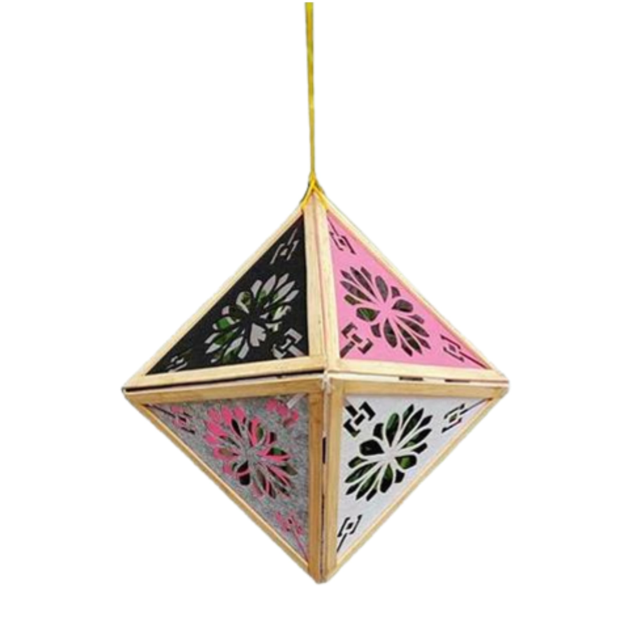 Hanging Lamp Design 3 (14" x 14")