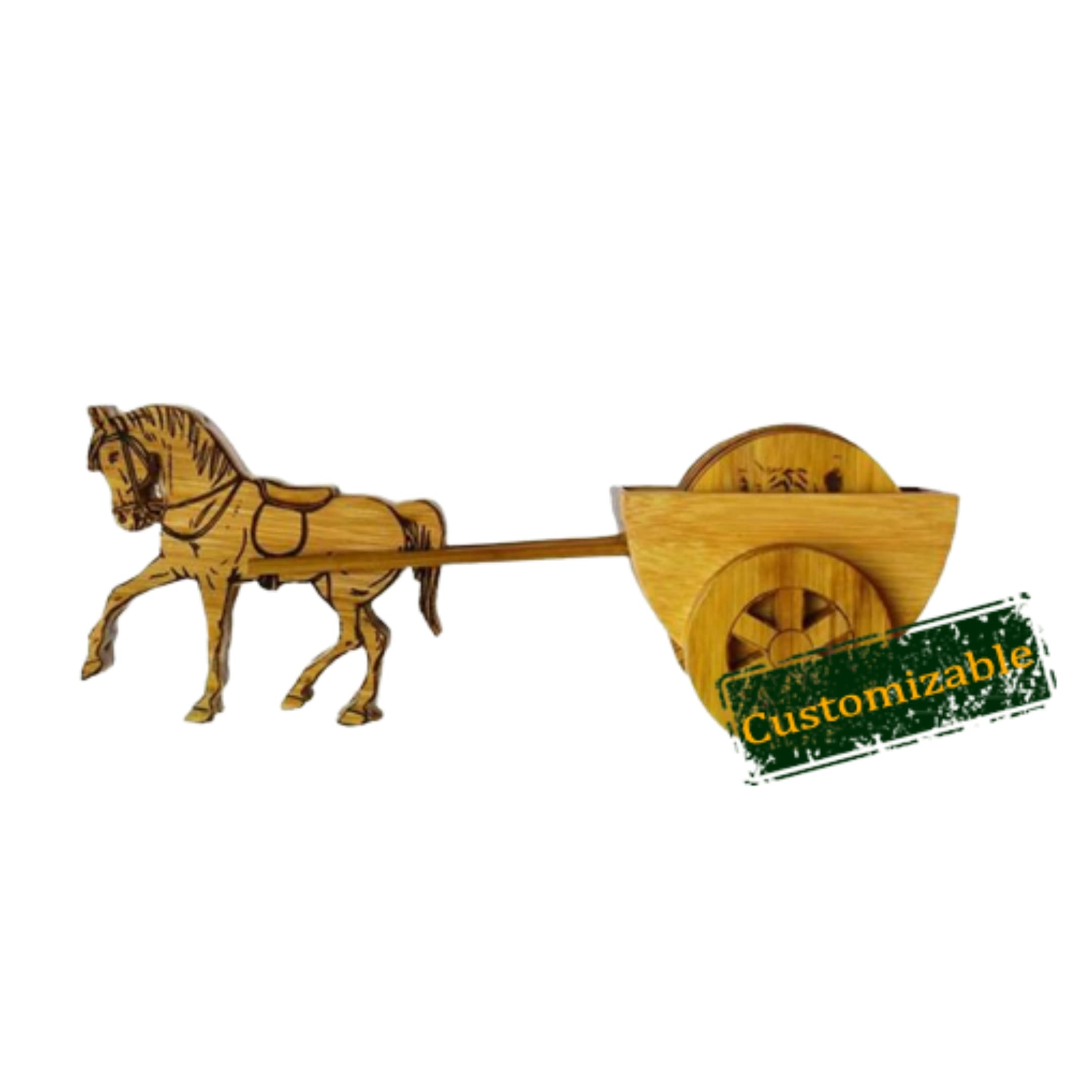 Horse Tea Coaster (10" X 4")