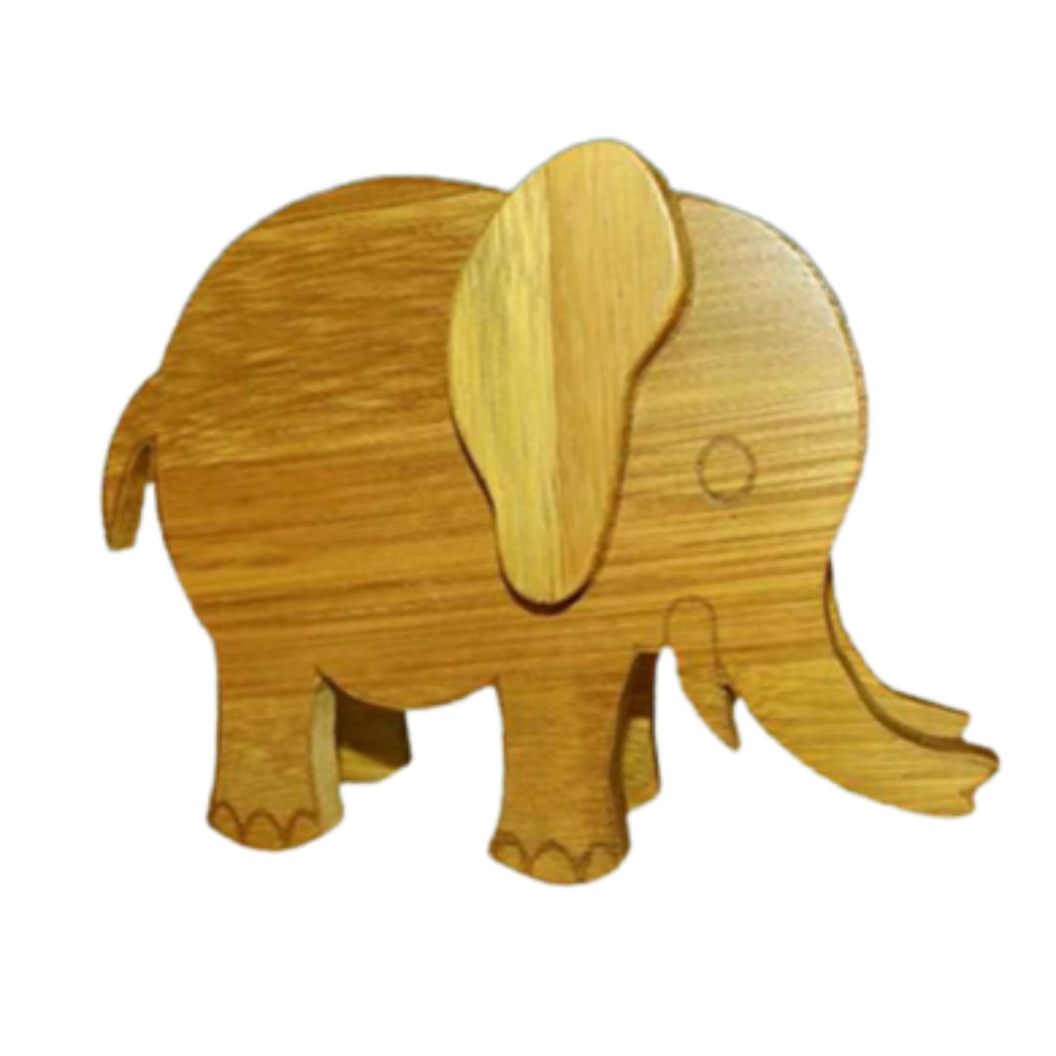 Small Elephant Tea Coaster (7" X 5")